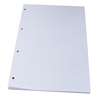 Изображение Papīra bloks ABC JUMS, A4 formāts, 50 lapas, rūtiņu, bez vāka. 60 g/m2