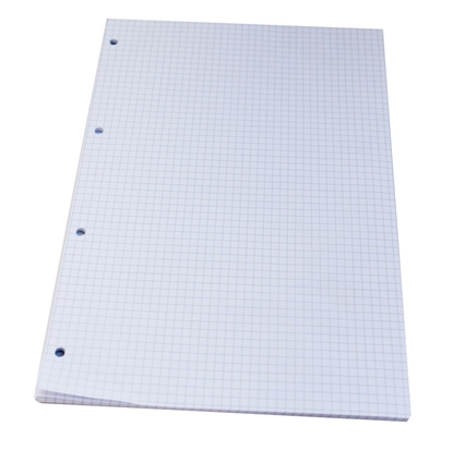 Изображение ABC JUMS Papīra bloks  , A4 formāts, 50 lapas, rūtiņu, bez vāka
