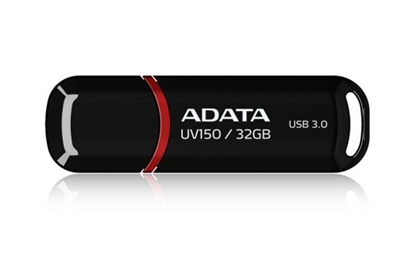 Attēls no ADATA 32GB DashDrive UV150 32GB USB 3.0 (3.1 Gen 1) Type-A Black USB flash drive