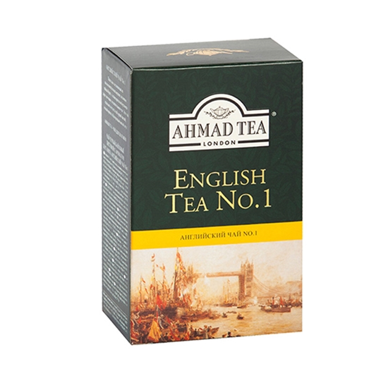 Изображение AHMAD Beramā melnā tēja   ENGLISH TEA No. 1, 100 g