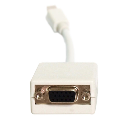 Picture of Adapter AV Art DisplayPort Mini - D-Sub (VGA) biały (AL-OEM-90)