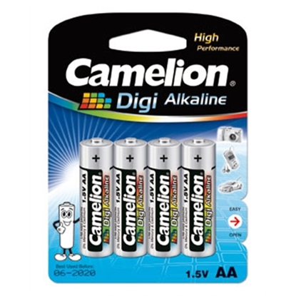 Picture of Camelion | AA/LR6 | Digi Alkaline | 4 pc(s) | LR6-BP4DG