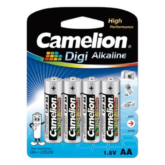 Picture of Camelion | AA/LR6 | Digi Alkaline | 4 pc(s) | LR6-BP4DG