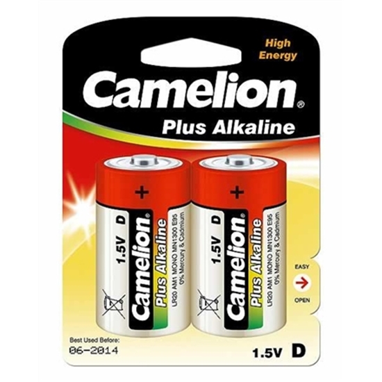 Picture of Camelion | D/LR20 | Plus Alkaline | 2 pc(s)