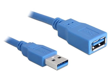 Attēls no Delock Cable USB 3.0-A Extension male-female 3m