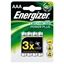 Attēls no Energizer | AAA/HR03 | 700 mAh | Rechargeable Accu Power Plus Ni-MH | 2 pc(s)