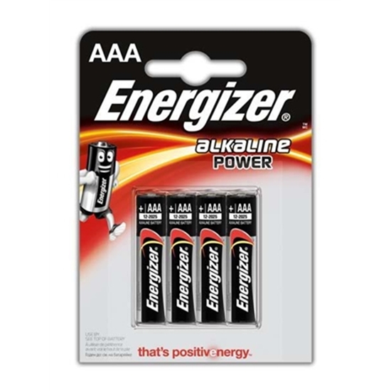 Picture of Energizer AAA/LR03, Alkaline Power, 4 pc(s)