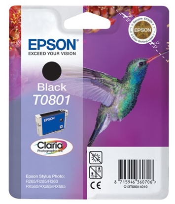Изображение Epson ink cartridge black T 080                     T 0801