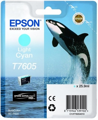 Attēls no Epson ink cartridge light cyan T 7605