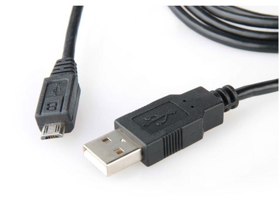 Picture of Equip USB 2.0 Type A to Micro-B Cable, 1.0m , Black