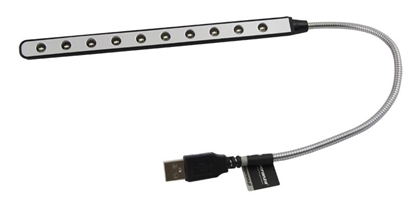 Изображение Lampka USB Esperanza 10 diod LED srebrny (EA148 - 5901299909126)