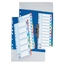 Изображение ESSELTE Sadalītājs dokumentiem   A4, 1-10 kartona ar krāsainiem cipariem