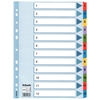 Picture of ESSELTE Sadalītājs dokumentiem   A4, 1-12 kartona ar krāsainiem cipariem