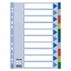 Picture of ESSELTE Sadalītājs dokumentiem  , A4 formāts, 1-10 krāsains, plastikāta