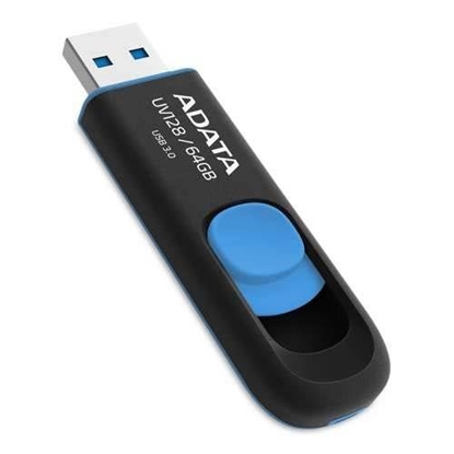 Attēls no MEMORY DRIVE FLASH USB3.1 64GB/BLUE AUV128-64G-RBE ADATA