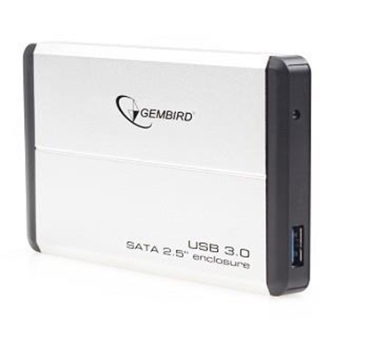 Изображение Kastīte cietajam diskam Gembird 2,5" HDD SATA USB 3.0