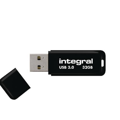 Изображение Integral BLACK 3.0 USB flash drive 32 GB USB Type-A 3.2 Gen 1 (3.1 Gen 1)