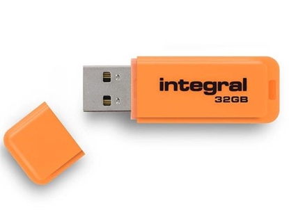 Изображение Integral 32GB USB2.0 DRIVE NEON ORANGE USB flash drive USB Type-A 2.0