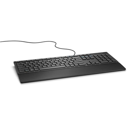 Obrazek Dell KB216 Standard, Wired, Keyboard layout EN/RU, Black, Russian, Numeric keypad, 503 g
