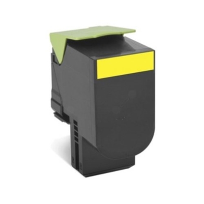Picture of Lexmark 80C2HYE toner cartridge 1 pc(s) Original Yellow