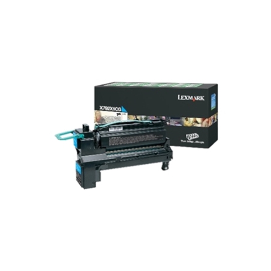 Изображение Lexmark X792X1CG toner cartridge 1 pc(s) Original Cyan