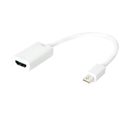 Изображение Adapter AV LogiLink DisplayPort Mini - HDMI biały (CV0036B)