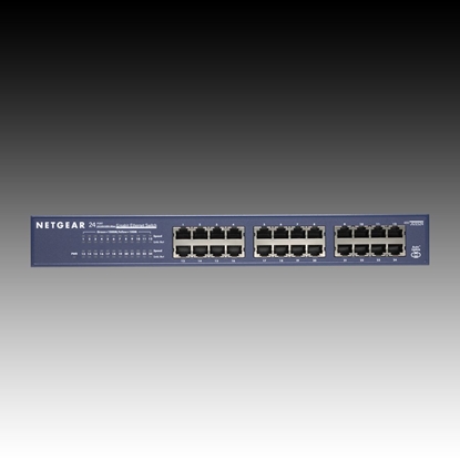 Attēls no NETGEAR JGS524 Unmanaged Gigabit Ethernet (10/100/1000) Blue