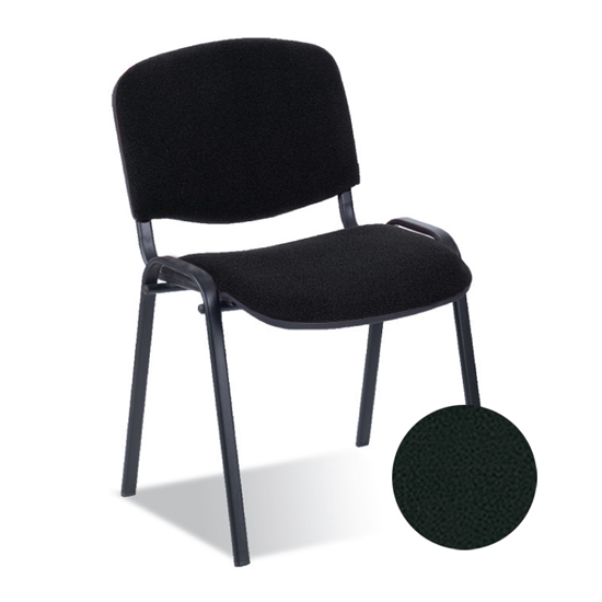 Изображение NOWY STYL Krēsls   ISO BLACK V-4, melnas ādas imitācija