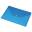 Attēls no PANTA PLAST Mape-aploksne ar pogu   PP, A4 formāts, caurspīdīgi zila
