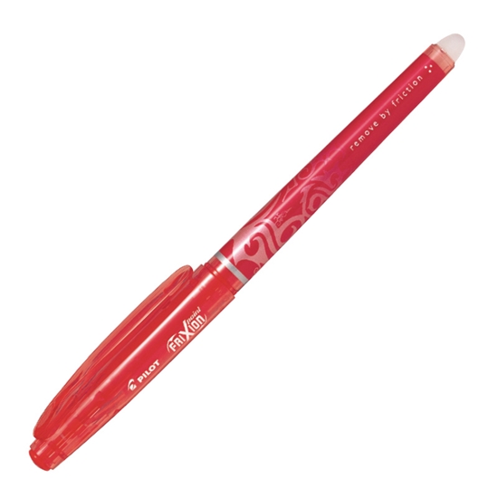 Изображение Pildspalva rolleris dzēšama PILOT FRIXION Point 0.5mm sarkana tinte