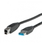 Attēls no ROLINE USB 3.0 Cable, Type A M - B M 1.8 m