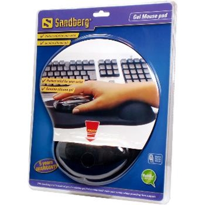 Picture of Sandberg Gel Mousepad with Wrist Rest