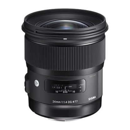 Picture of Objektyvas SIGMA 24mm f/1.4 DG HSM Art lens for Nikon