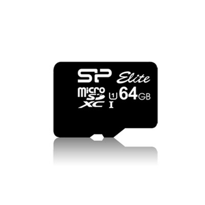 Изображение Karta pamięci microSDXC Elite 64GB CLASS 10 40/15 MB/s + adapter