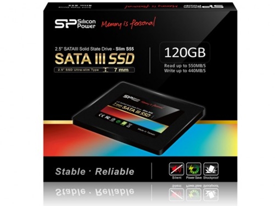 Picture of Dysk SSD Slim S55 120GB 2,5" SATA3 460/360 MB/s 7mm