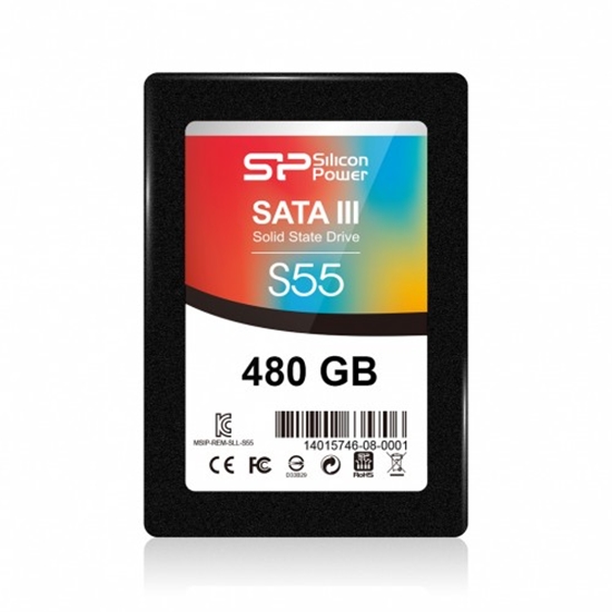 Изображение Dysk SSD Slim S55 480GB 2,5\" SATA3 500/450 MB/s 7mm