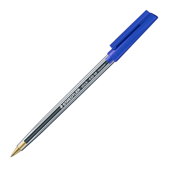 Picture of Lodīšu pildspalva STAEDTLER STICK 430 1.0mm, zila tinte