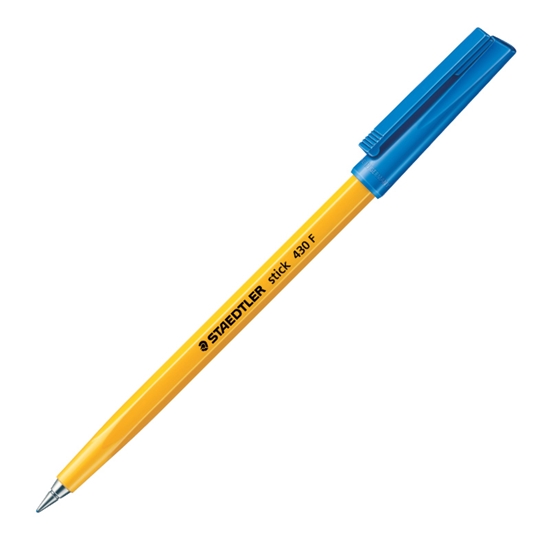 Picture of Lodīšu pildspalva STAEDTLER STICK 430F 0.7mm zila