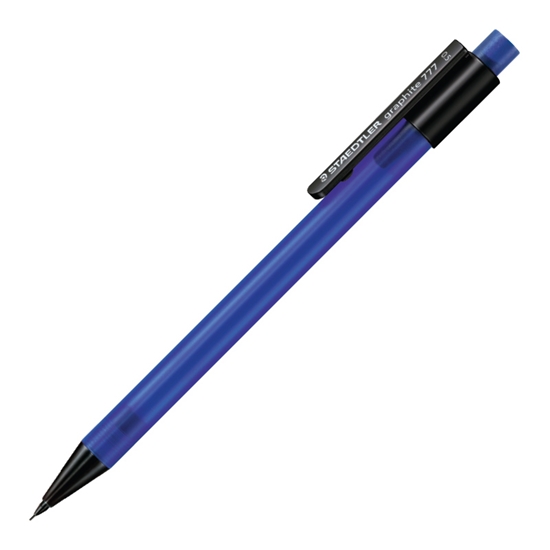 Изображение Mehāniskais zīmulis STAEDTLER GRAPHITE 777 0.5mm B, korpus zila krāsa