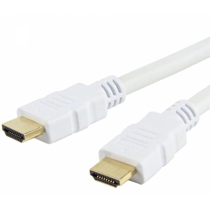Изображение Kabel Techly HDMI - HDMI 2m biały (306912)