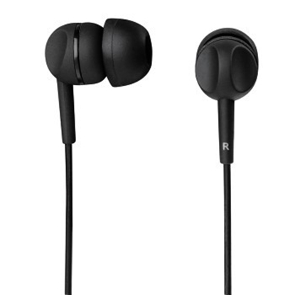 Изображение Thomson EAR3005BK Headset Wired In-ear Calls/Music Black