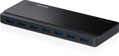 Attēls no TP-LINK UH700 interface hub USB 3.2 Gen 1 (3.1 Gen 1) Micro-B 5000 Mbit/s Black