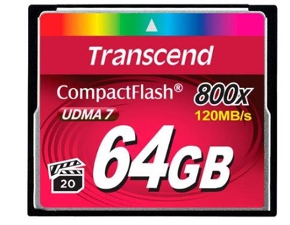 Attēls no Transcend Compact Flash     64GB 800x