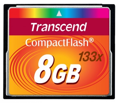 Attēls no Transcend Compact Flash      8GB 133x