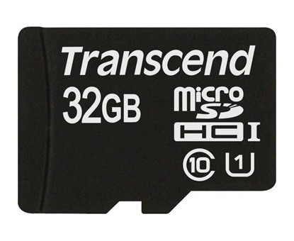 Picture of Transcend microSDHC MLC     32GB Class 10 UHS-I 600x + SD-Adapter