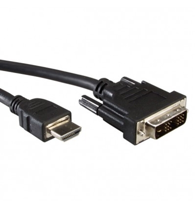 Изображение VALUE DVI Cable, DVI (18+1) - HDMI, M/M, 10.0 m