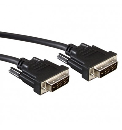 Изображение VALUE DVI Cable, DVI (24+1), Dual Link, M/M, 5.0 m