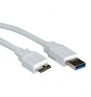 Изображение VALUE USB 3.0 Cable, USB Type A M - USB Type Micro B M 0.8 m