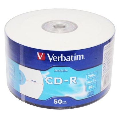 Picture of Verbatim 50x CD-R 700 MB 50 pc(s)