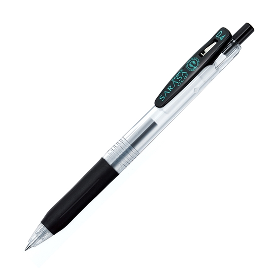 Picture of Gela pildspalva ZEBRA SARASA CLIP 0.4mm melna